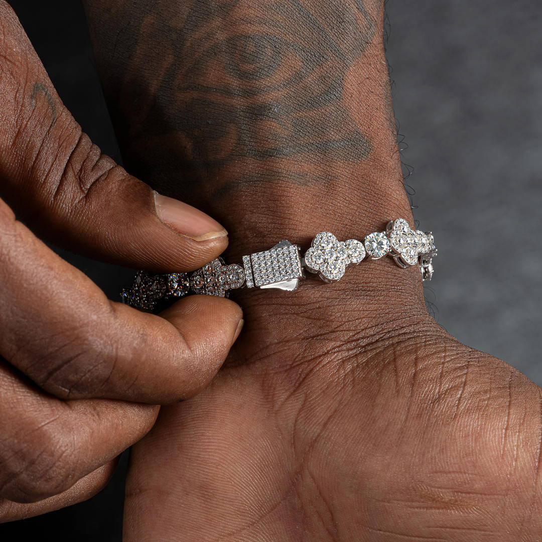 Moissanite S925 Cross Tennis Bracelet