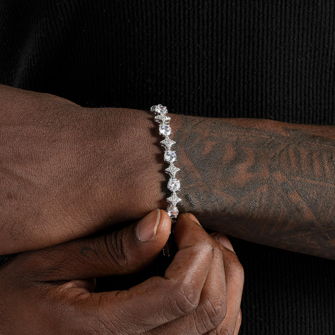 Moissanite S925 Star Tennis Bracelet