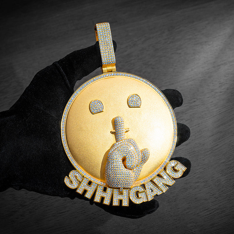 Custom Moissanite S925 3D Pendant