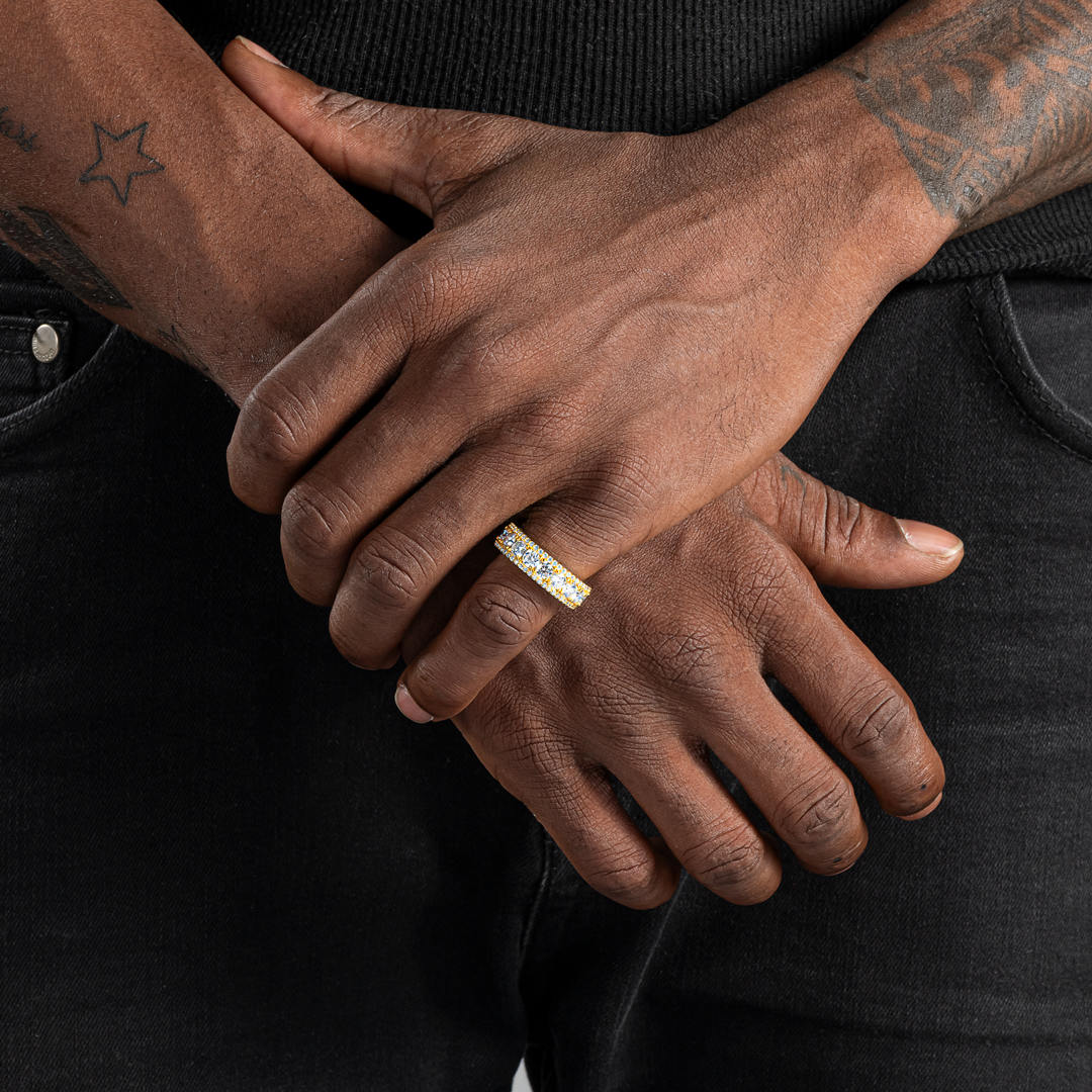 Moissanite S925 Round Cut Halo Ring