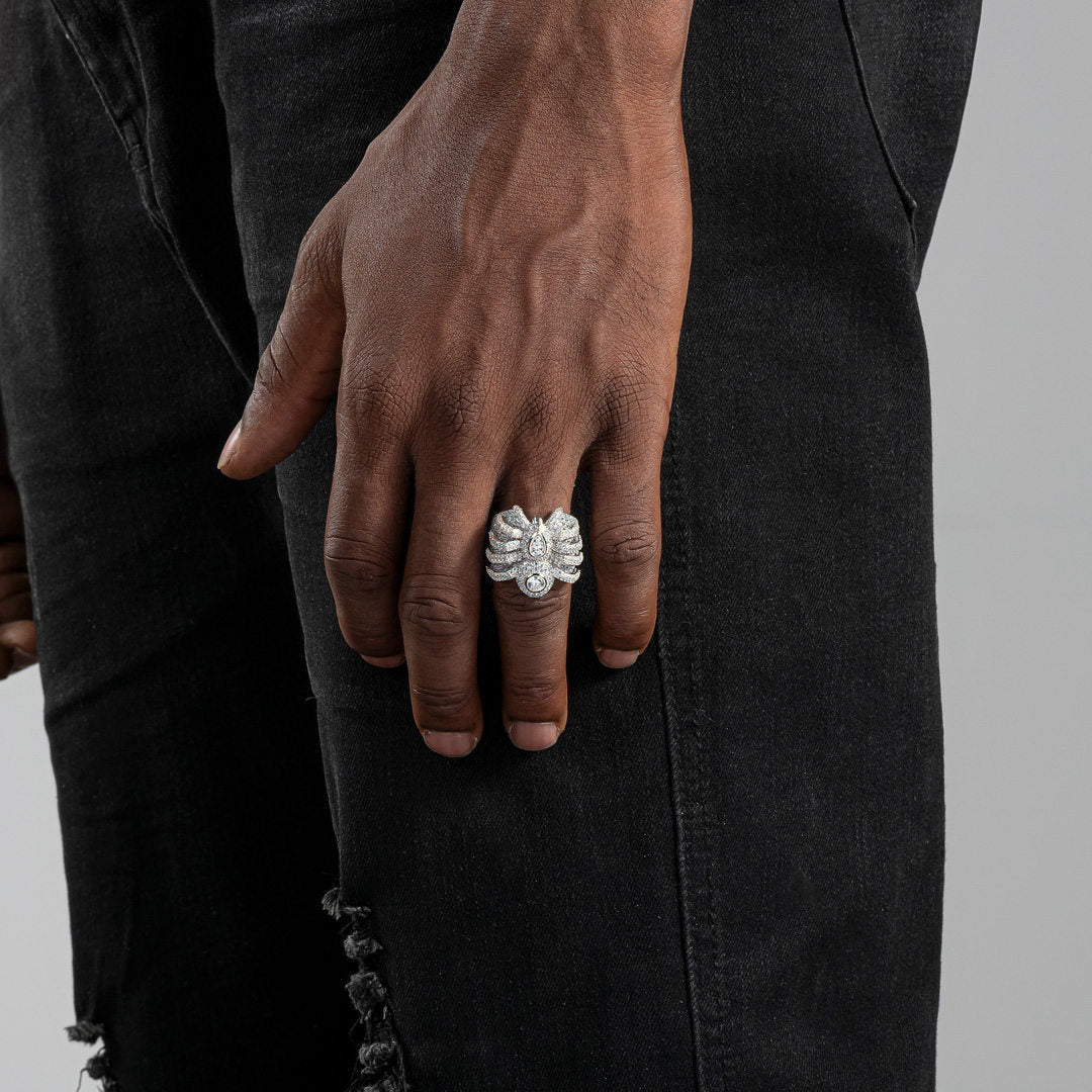 Moissanite S925 Iced Out Spider Tarantula Ring