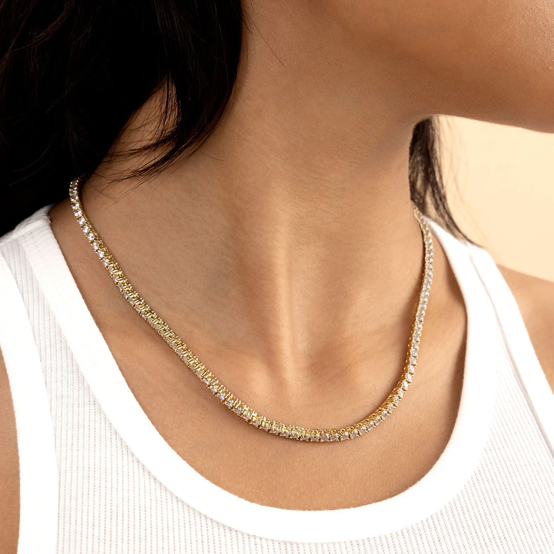 Moissanite S925 3mm Tennis Chain