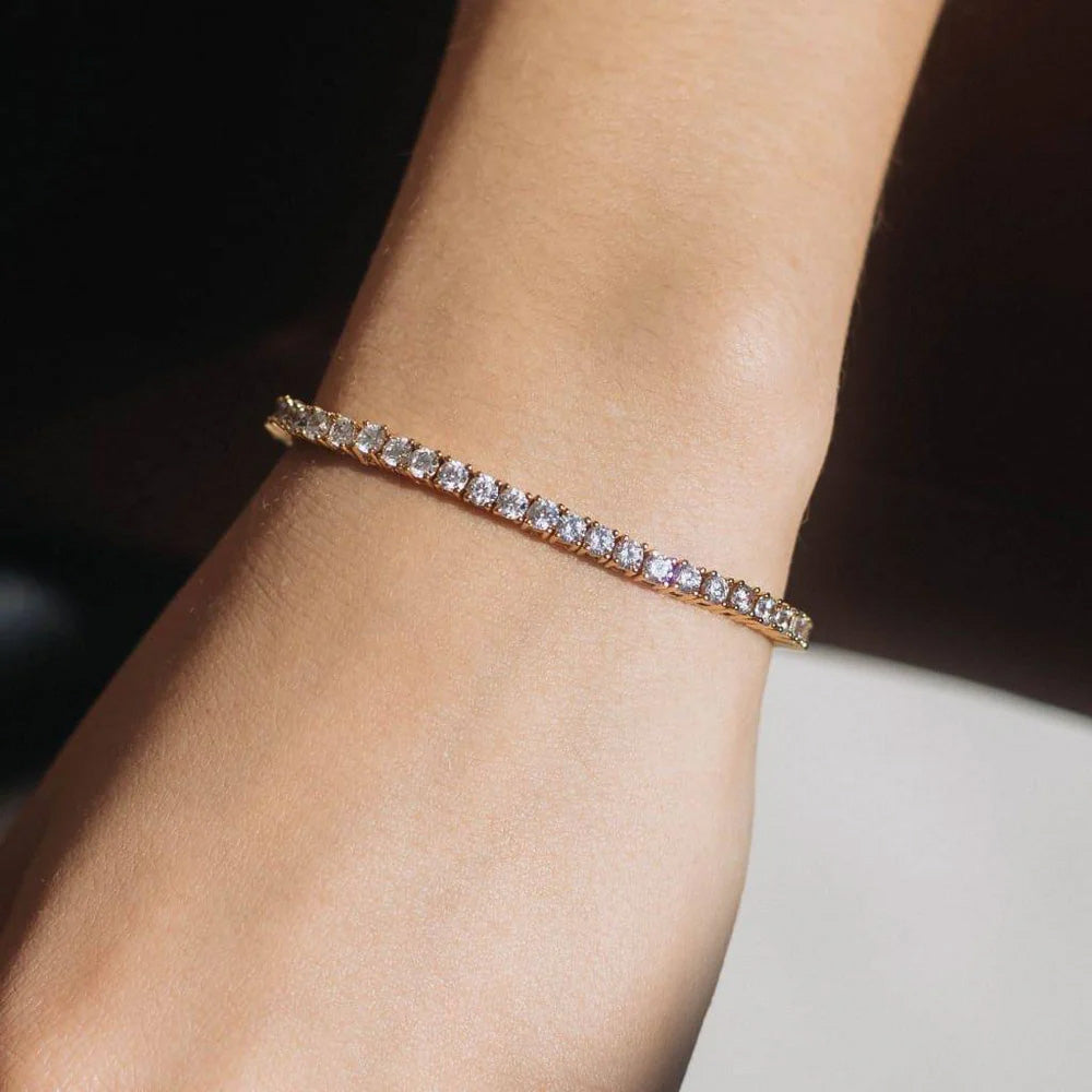Moissanite S925 3mm Tennis Bracelet