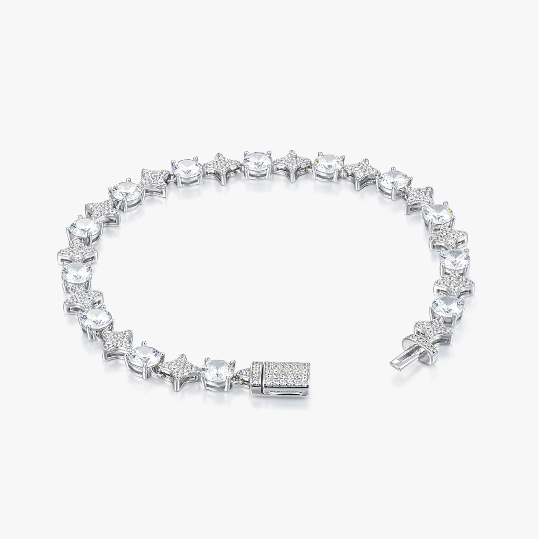 Moissanite S925 Star Tennis Bracelet