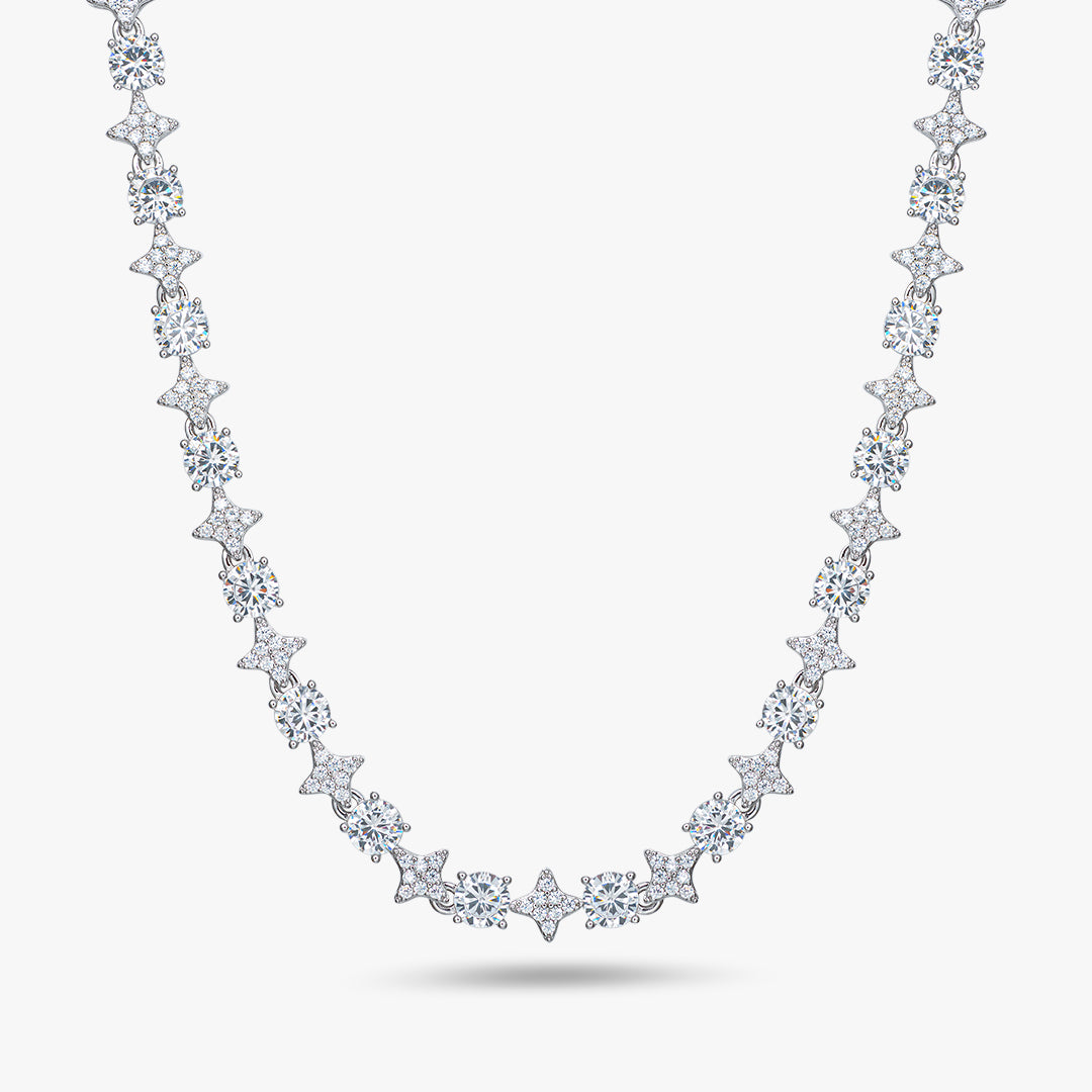 Moissanite S925 Star Tennis Chain